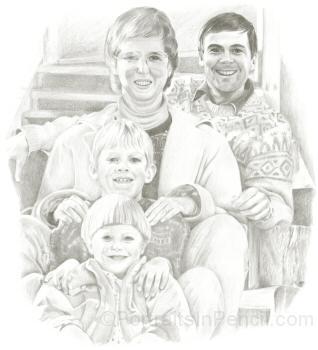 Portrait of Bryan's%20family